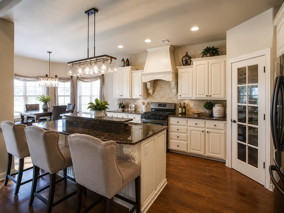 Light-filled kitchen designed for effortless entertaining and everyday comfort.