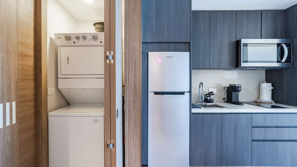 Washer and dryer