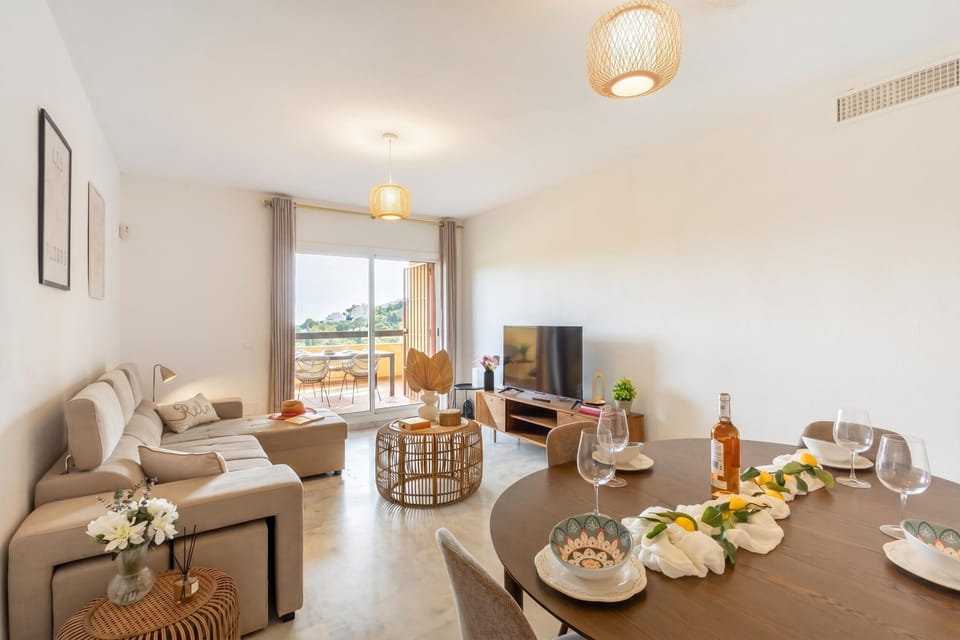 Living and dining room