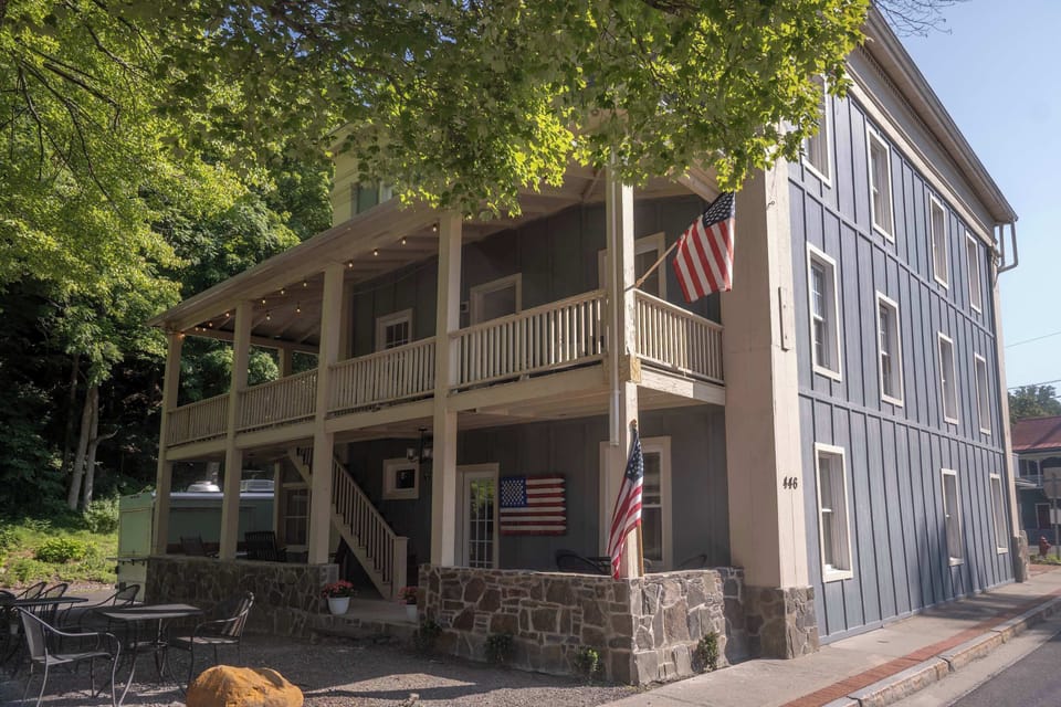 Historic building in downtown Rosendale
