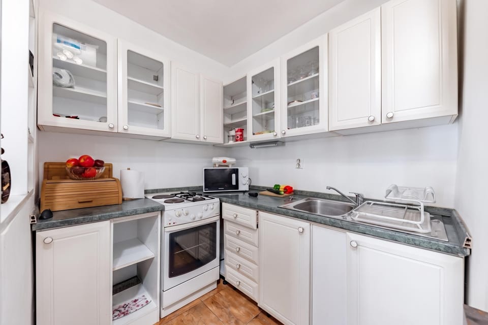Family House, 3 Bedrooms, Refrigerator & Microwave (Pool & Garden House Jaga) | Private kitchen