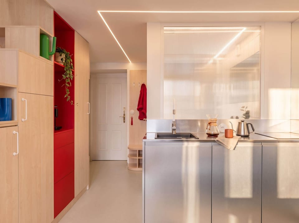 Kitchen is fully equipped with everything you need for basic cooking