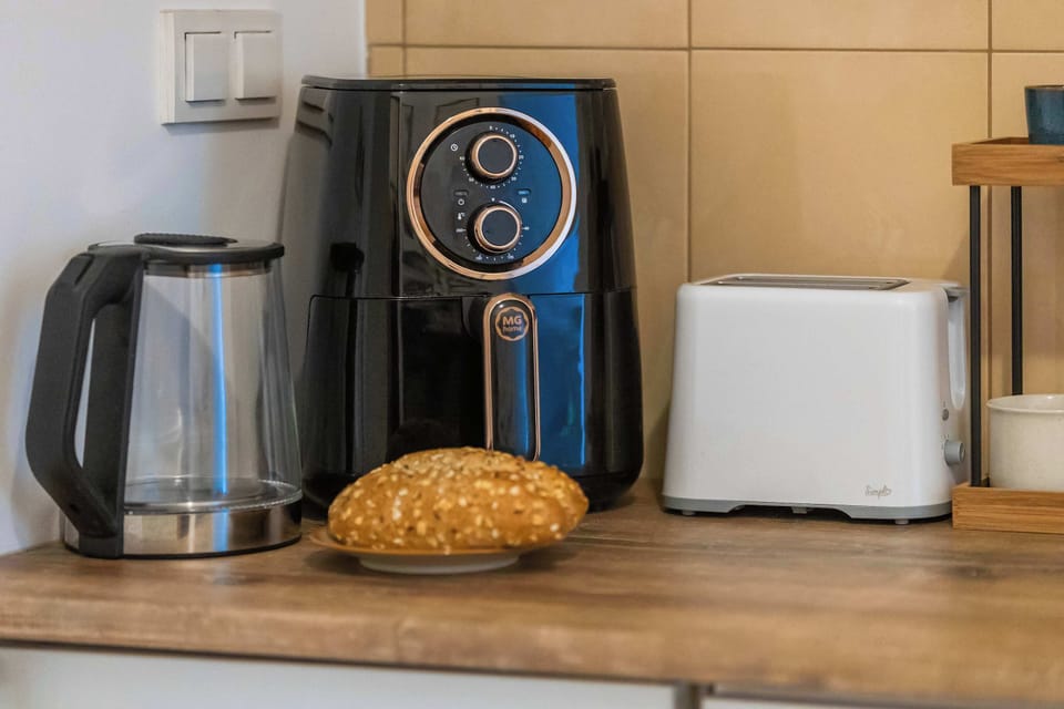 Coffee, Tea and Breakfast Amenities Ready for Guests