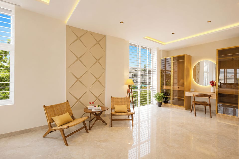 Deluxe Apartment, City View | Interior