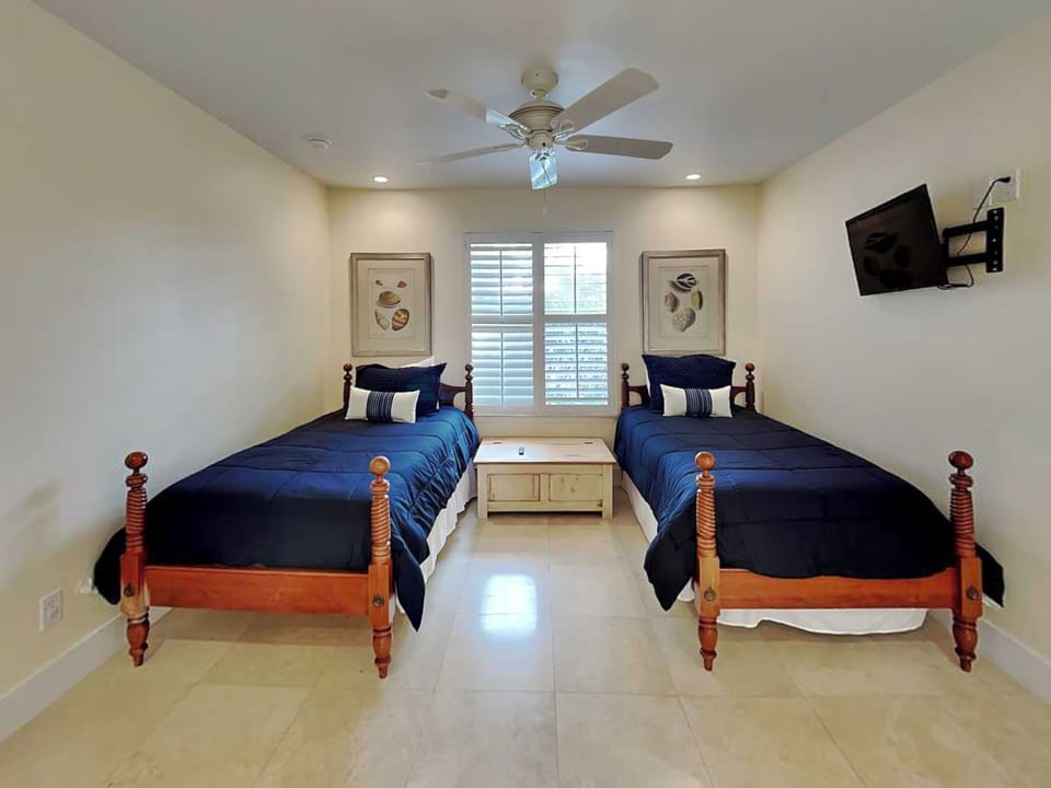 Fourth Bedroom - (2) Twin Beds + TV