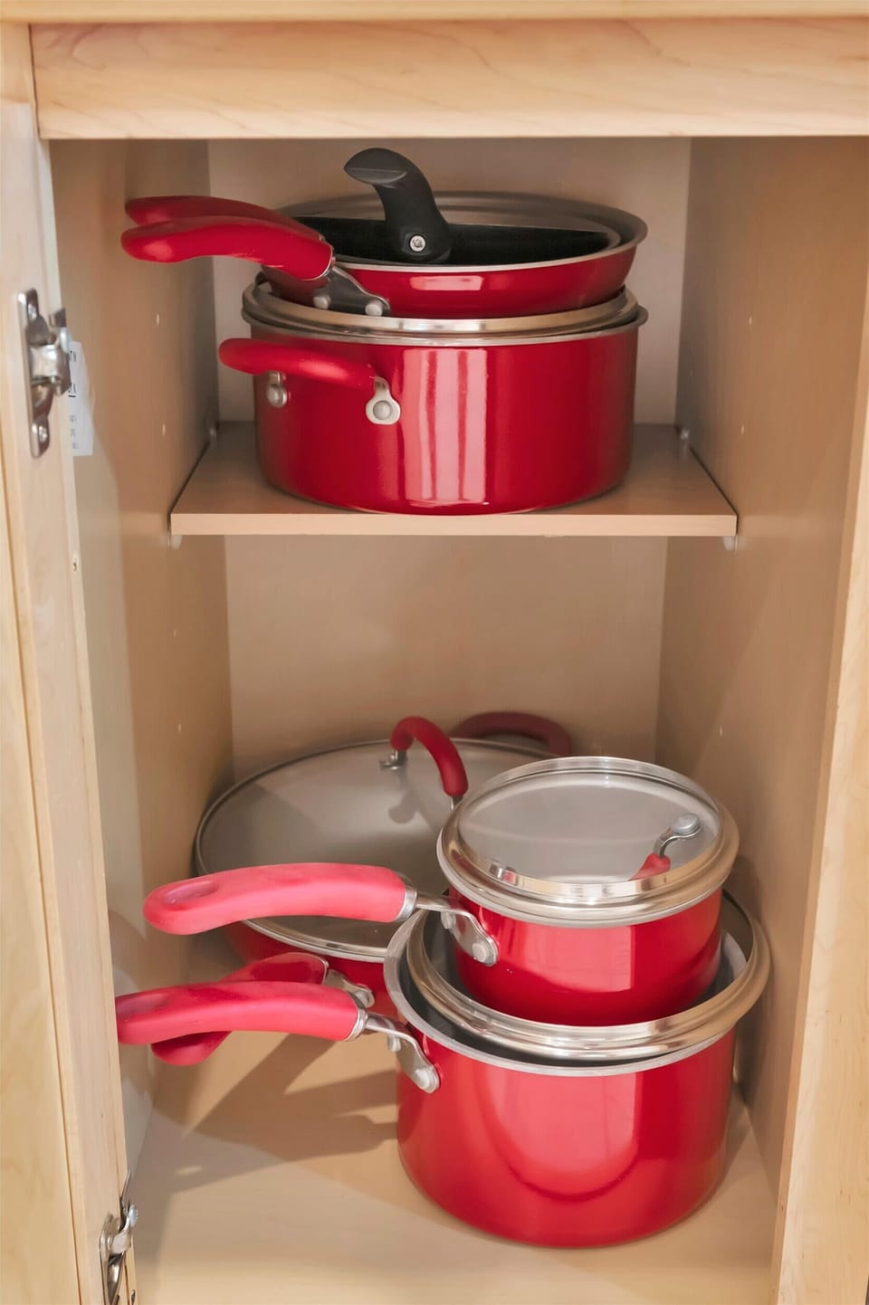 Pots and saucepans ready for home-cooked meals