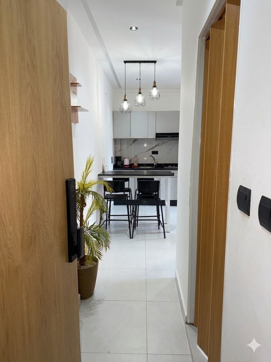 Deluxe Studio, City View | Living area | 45-inch Smart TV with digital channels