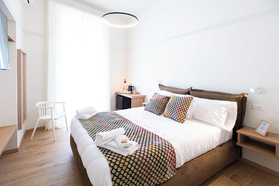 Classic Double Room, Balcony, City View | In-room safe, desk, free WiFi