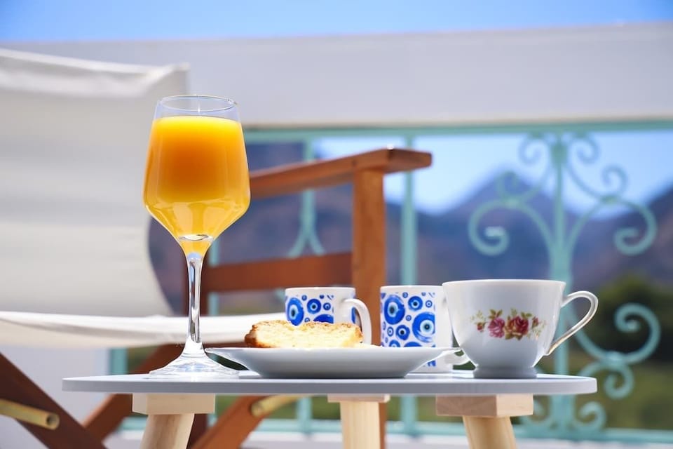 Breakfast Setup with Coffee and Refreshments