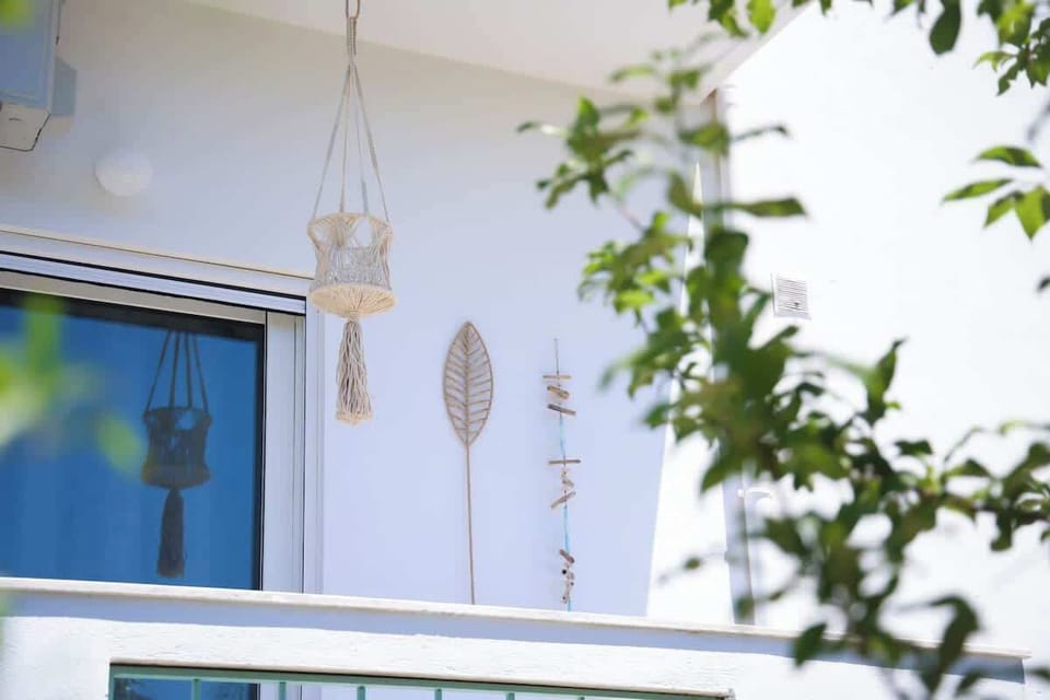 Traditional Blue Window with Mediterranean Charm