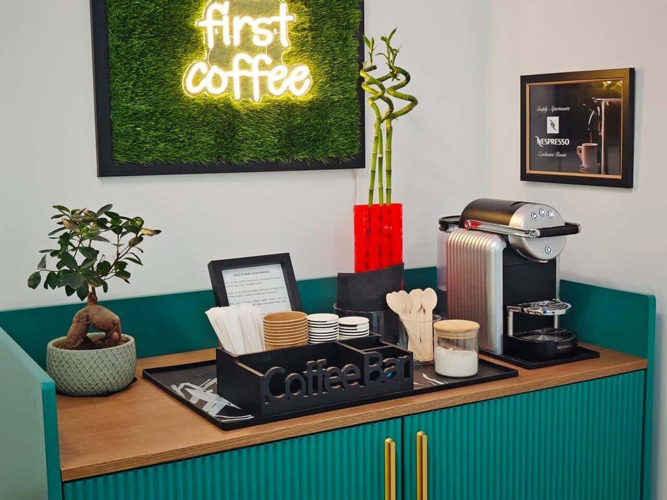 Coffee station available on the premises 