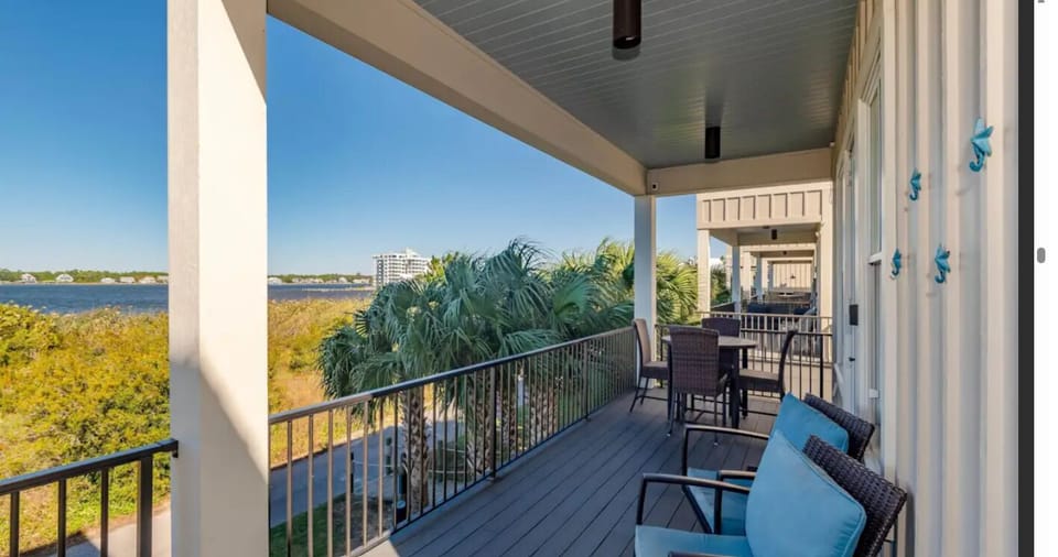 View from deck