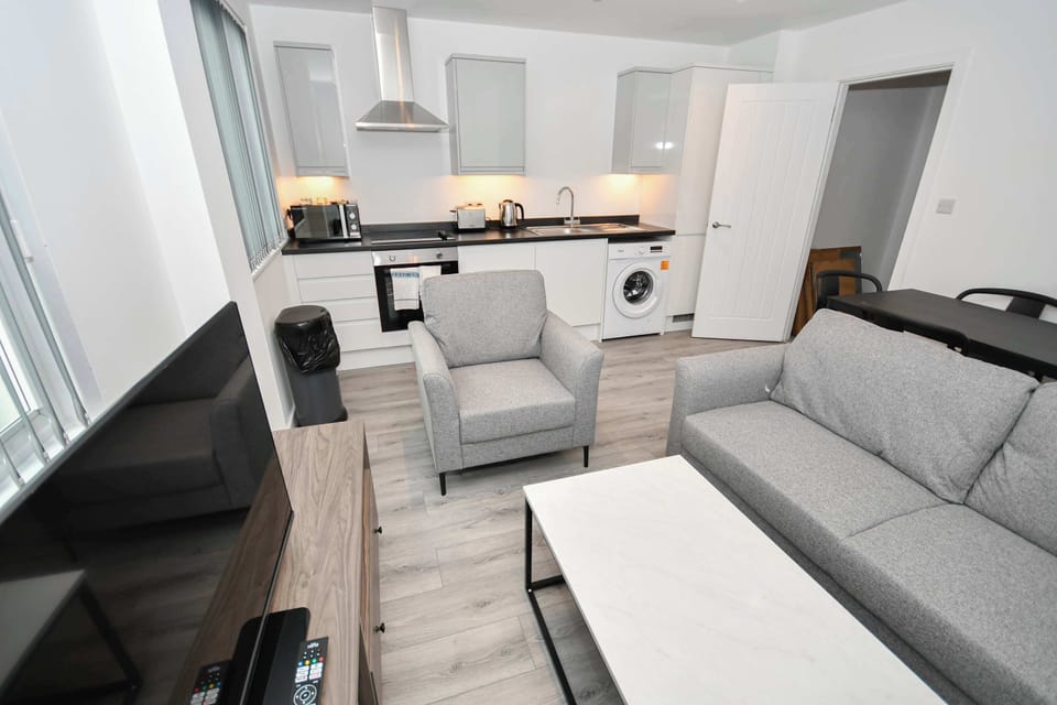 Living Space and Kitchenette
