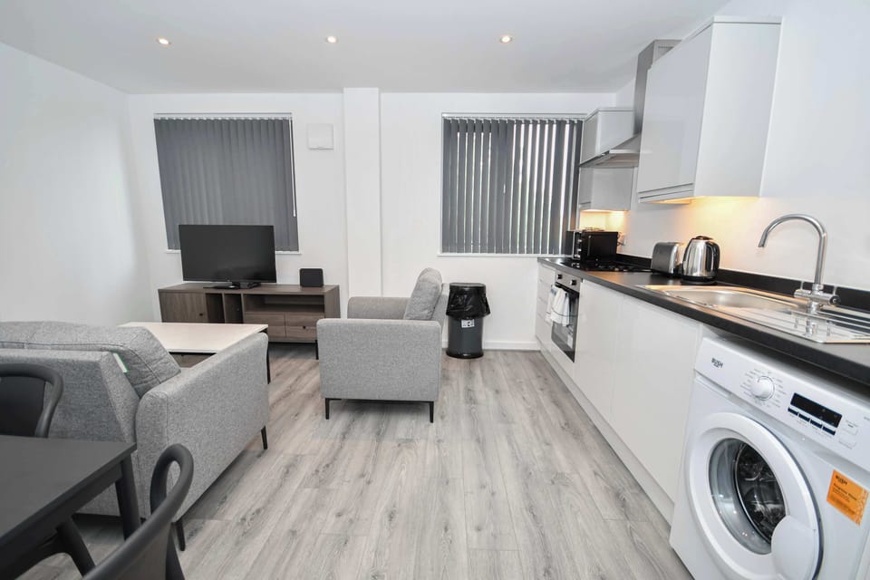 Living Space and Kitchenette