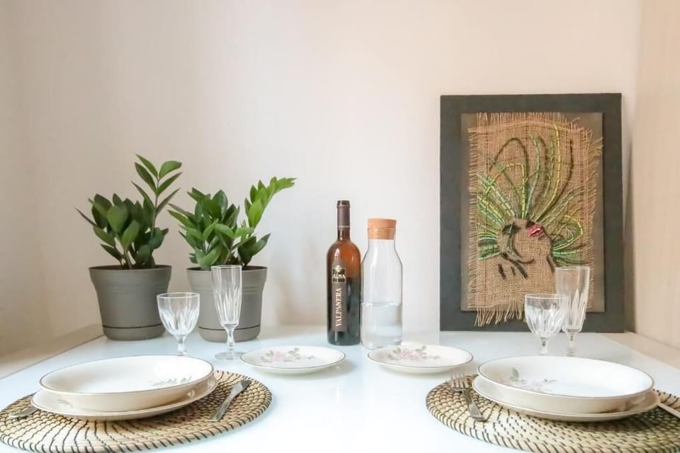 Apartment, Balcony, City View | Food and drink