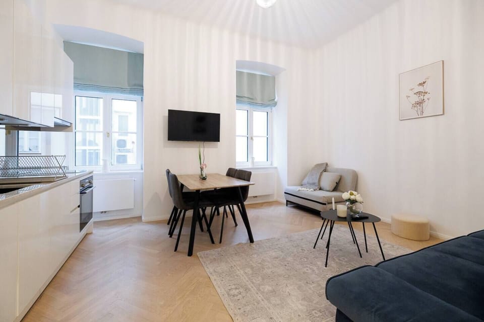 Living room and dining table