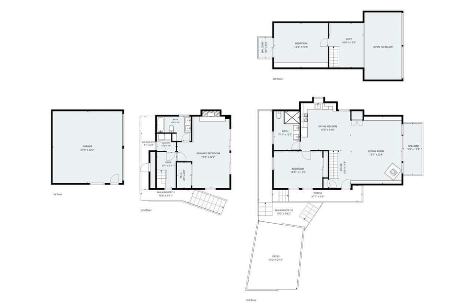 Cabin Floor Plan & Layout.