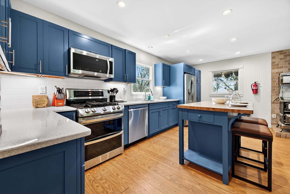 Cook in Style – This kitchen features high-end appliances, ample storage, and everything you need for a seamless culinary experience.
