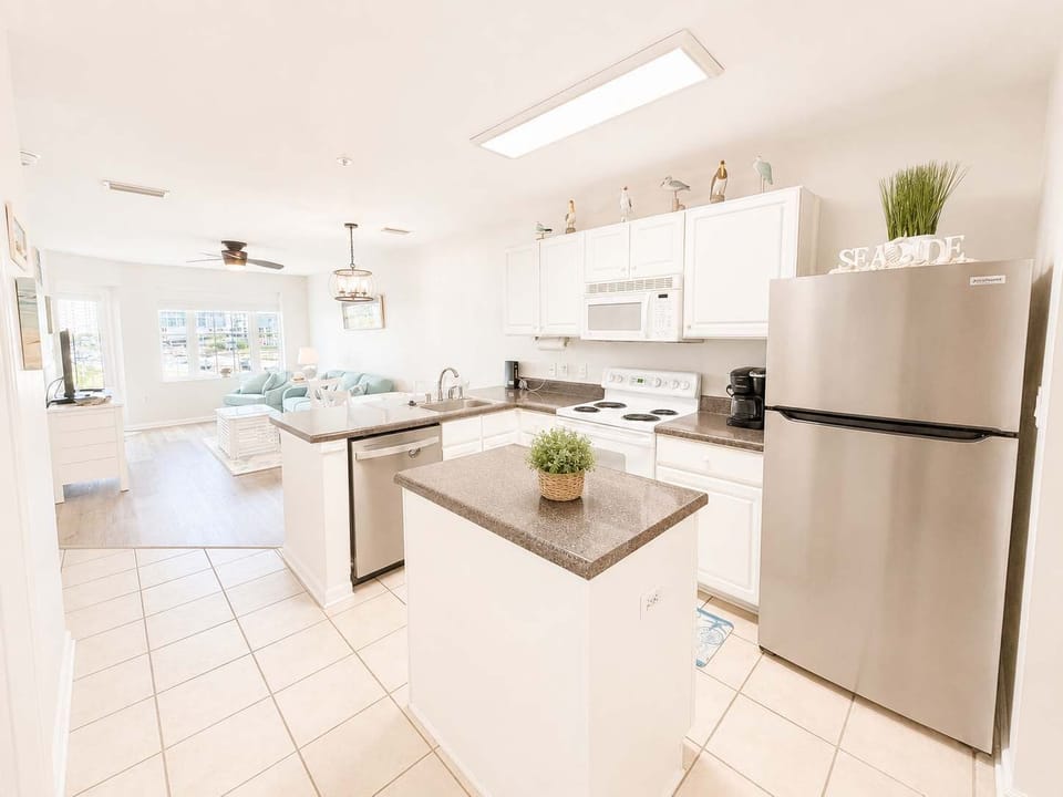 Kitchen and Living Area
