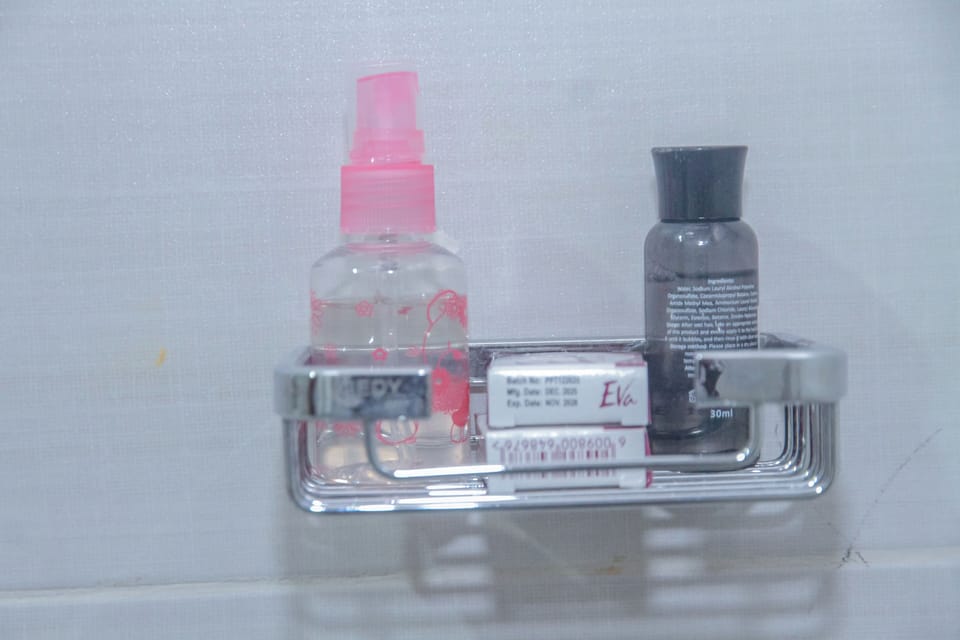 Standard Double Room, Balcony, City View | Bathroom | Combined shower/tub, free toiletries, hair dryer, towels