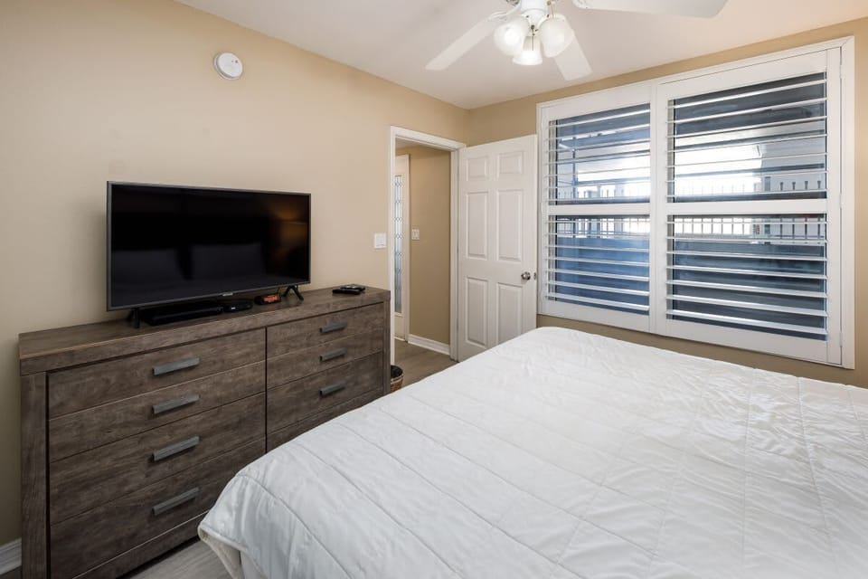 Master Bedroom with TV