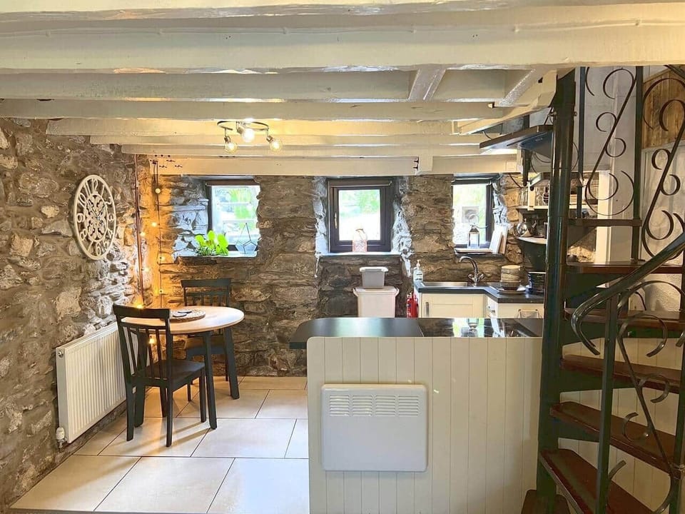 Dining and kitchen