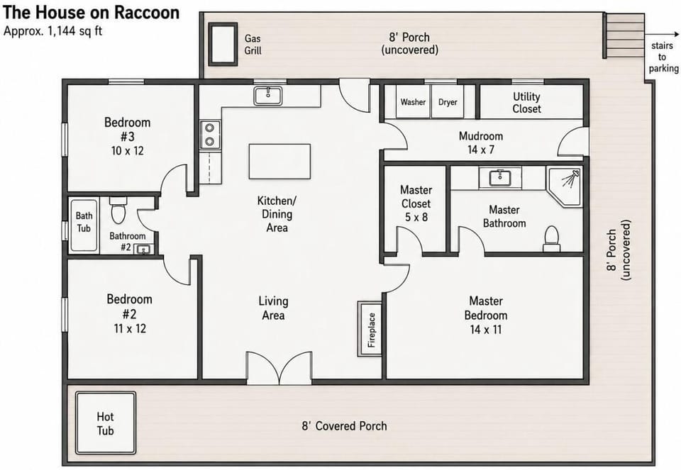 Raccoon Road Floorplan