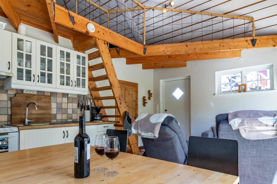 Kitchen and dining area