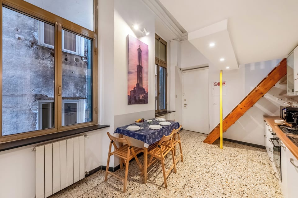 Kitchen and dining area