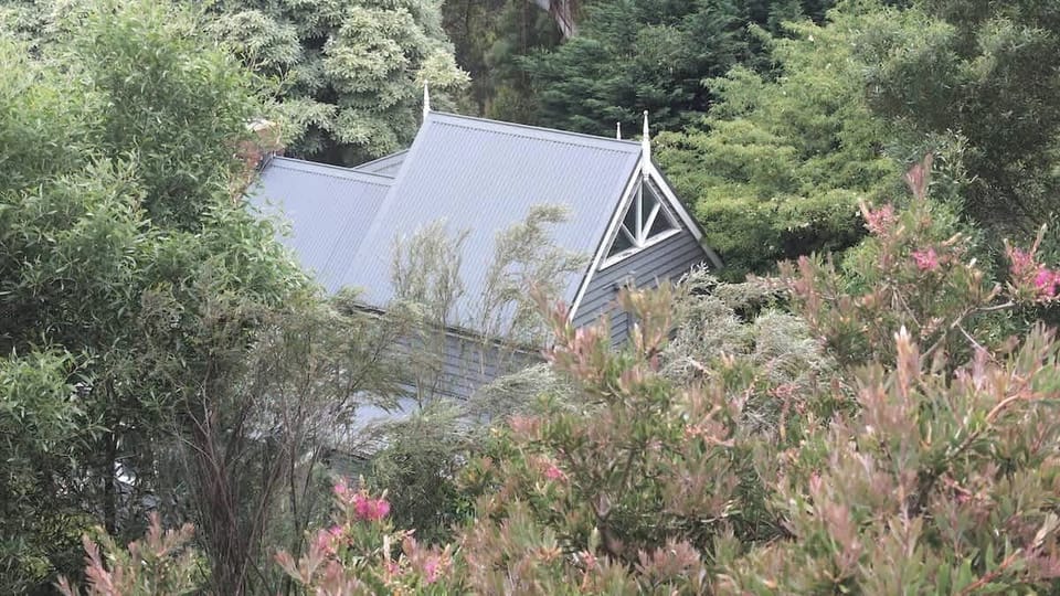 Cottage nestled amongst the trees