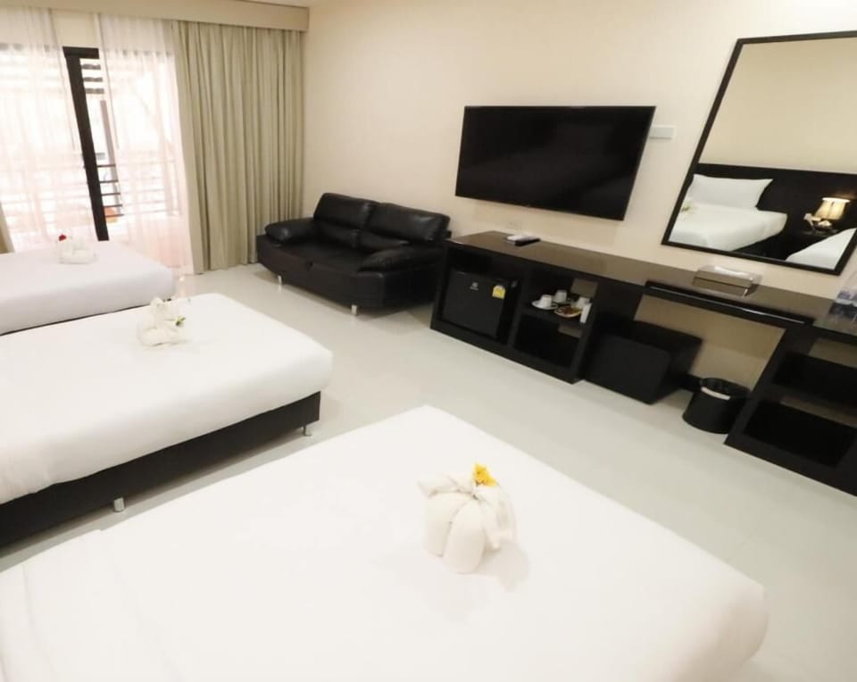 In-room safe, blackout drapes, soundproofing, WiFi (free)