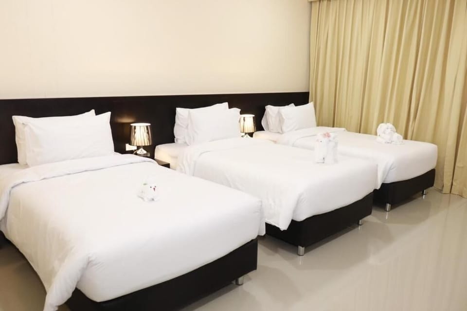 In-room safe, blackout drapes, soundproofing, free WiFi