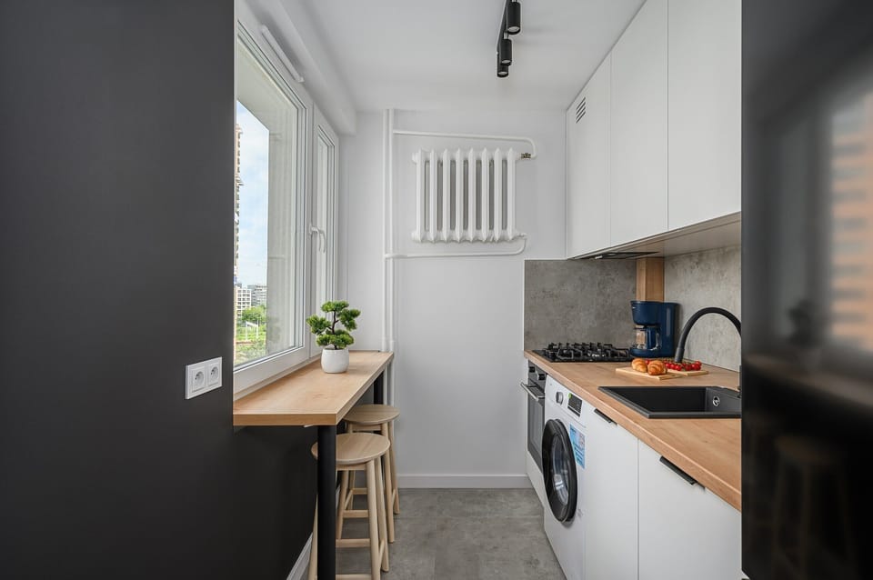 Comfort Apartment, Balcony, City View | Private kitchen | Espresso maker, electric kettle, toaster, eco-friendly cleaning products