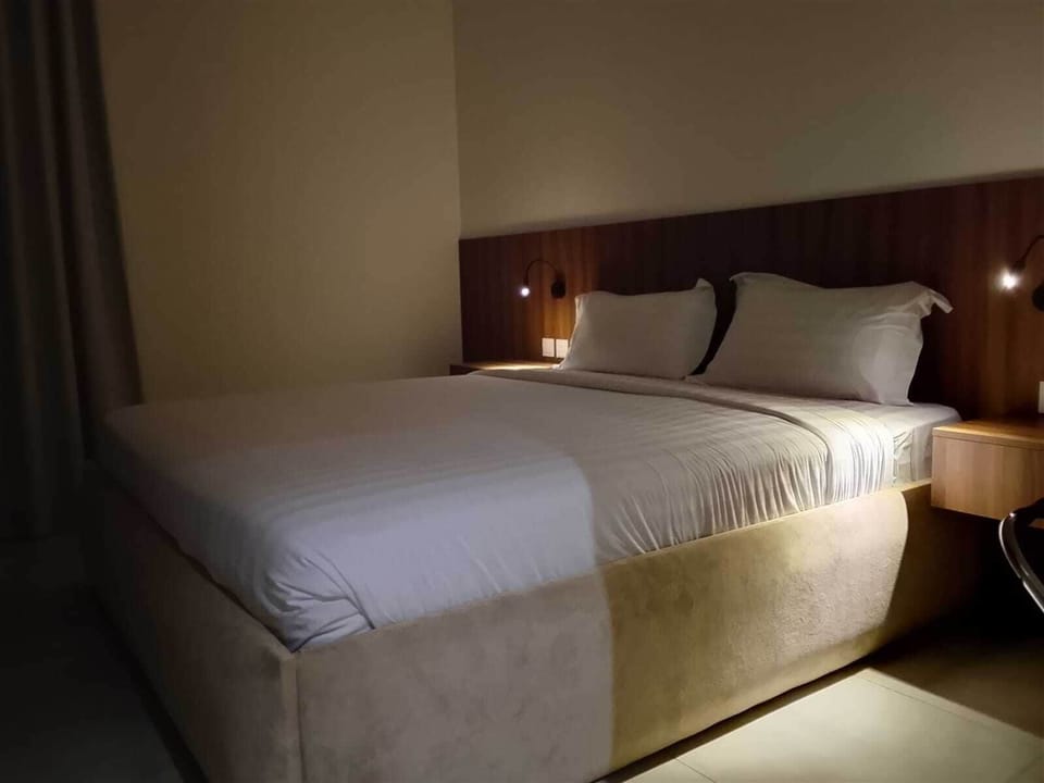Standard Double Room | Laptop workspace, blackout drapes, soundproofing, iron/ironing board