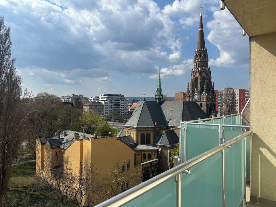 Studio, Balcony, Park View | Property grounds