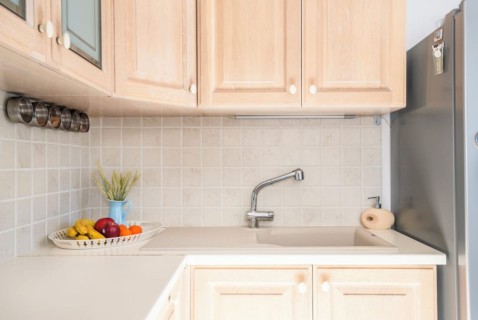 Luxury Villa, Private Pool, Sea View | Private kitchen | Coffee/tea maker, full-size fridge, microwave, oven