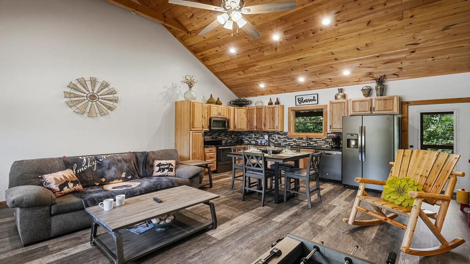 Cabin Rental Living Space