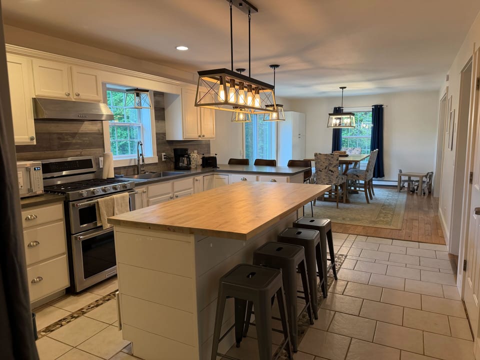 Have the family at the island as you cook and spend quality time making beautiful memories