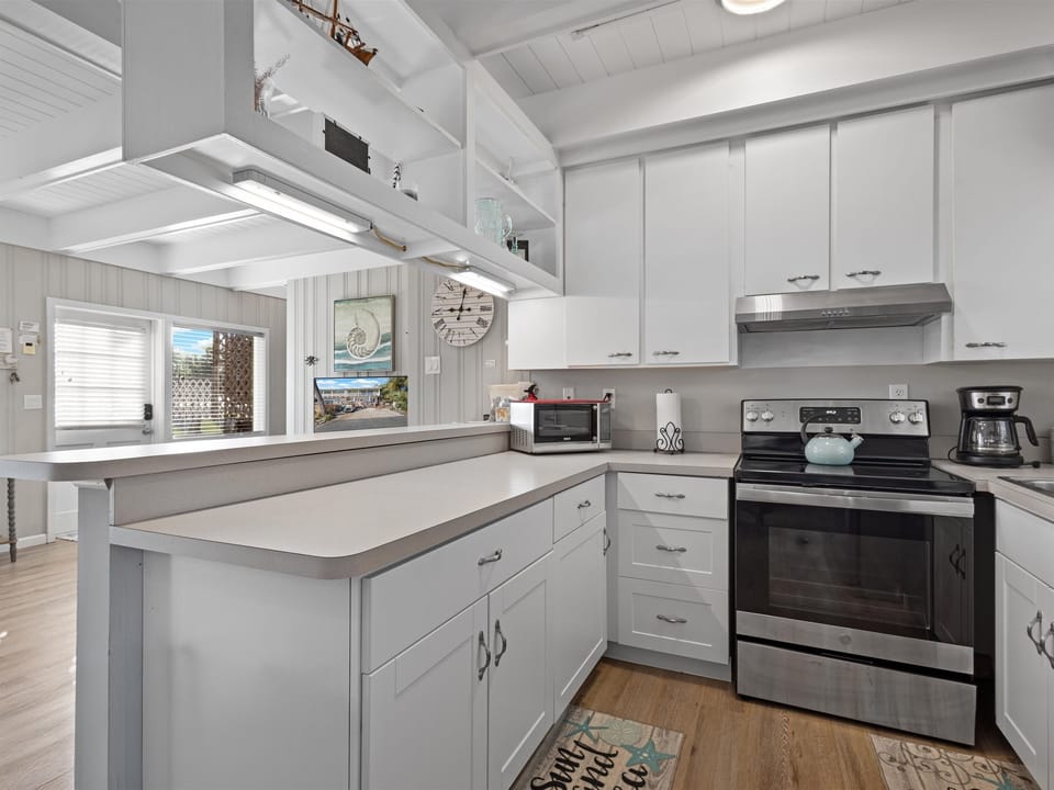 Fully equipped kitchen!
