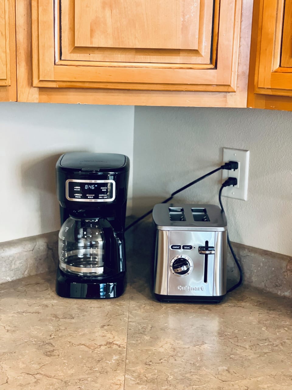 Coffee Maker and Toaster