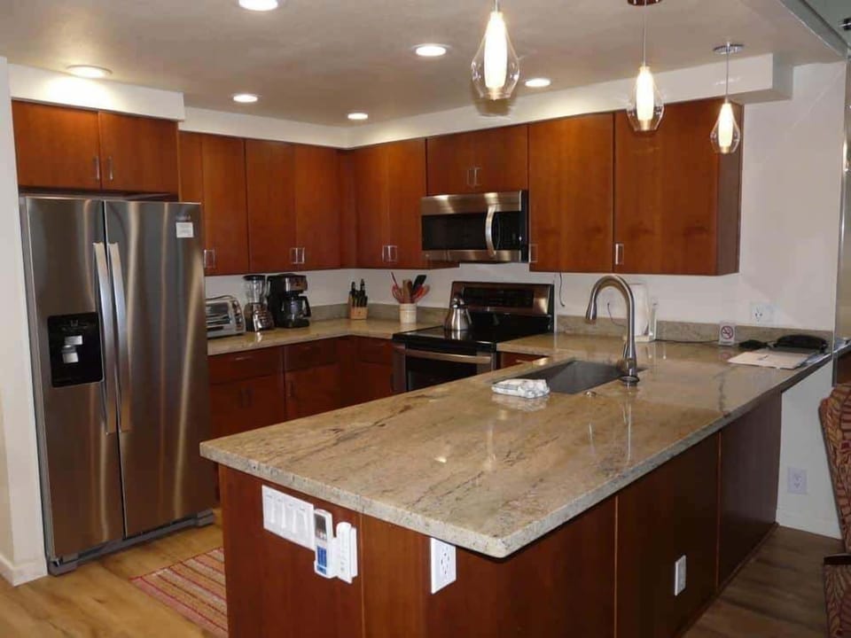 Condo, 2 Bedrooms | Private kitchen | Coffee/tea maker, fridge, oven, toaster