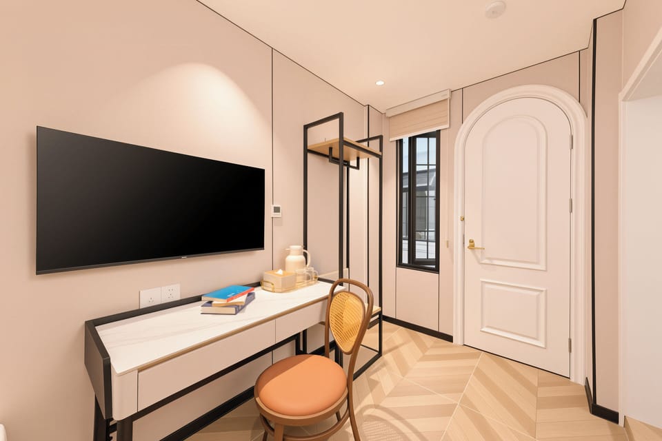 Basic Double Room, Non Smoking | Down comforters, laptop workspace, blackout drapes
