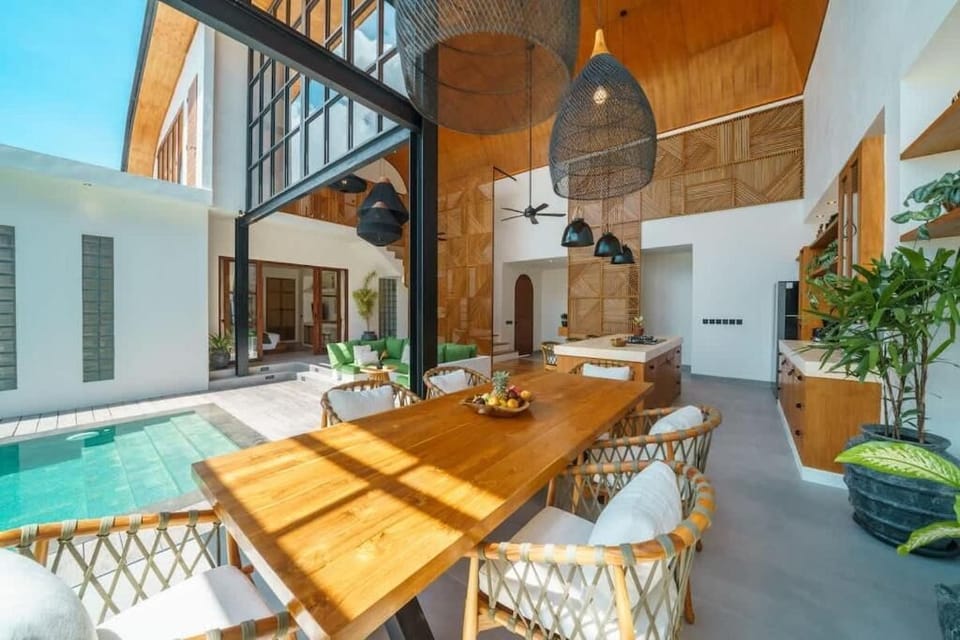 Luxury Villa, 3 Bedrooms, Patio, Pool View | Outdoor dining