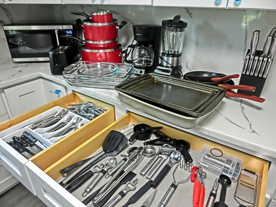 Plenty of Kitchen Supplies