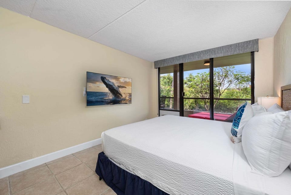 Condo, 1 King Bed with Sofa bed, Garden View (Kona Pacific C317) | 1 bedroom, individually decorated, individually furnished