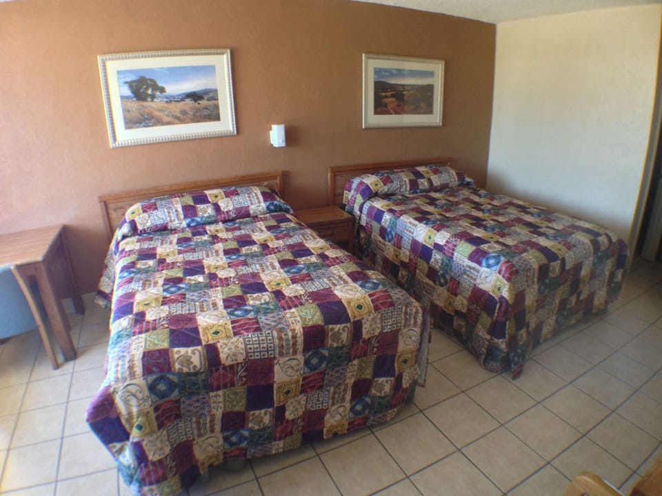 Comfort Double Room, 2 Double Beds, Non Smoking, Refrigerator & Microwave | Desk, free WiFi, bed sheets