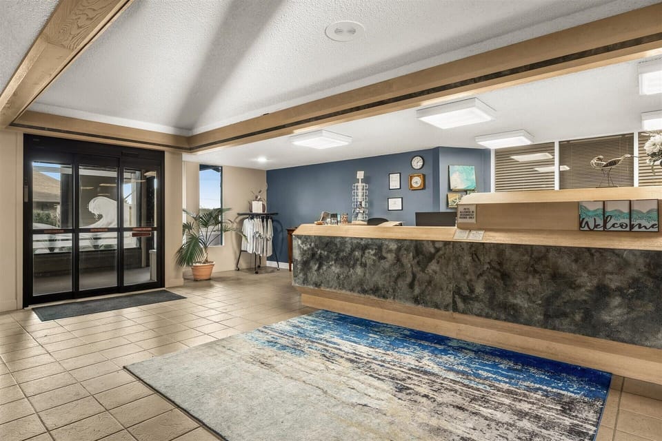 Please note our front desk is open 10 a.m. to 7 p.m. daily