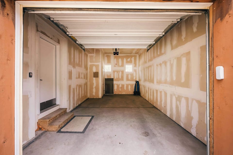 Attached garage