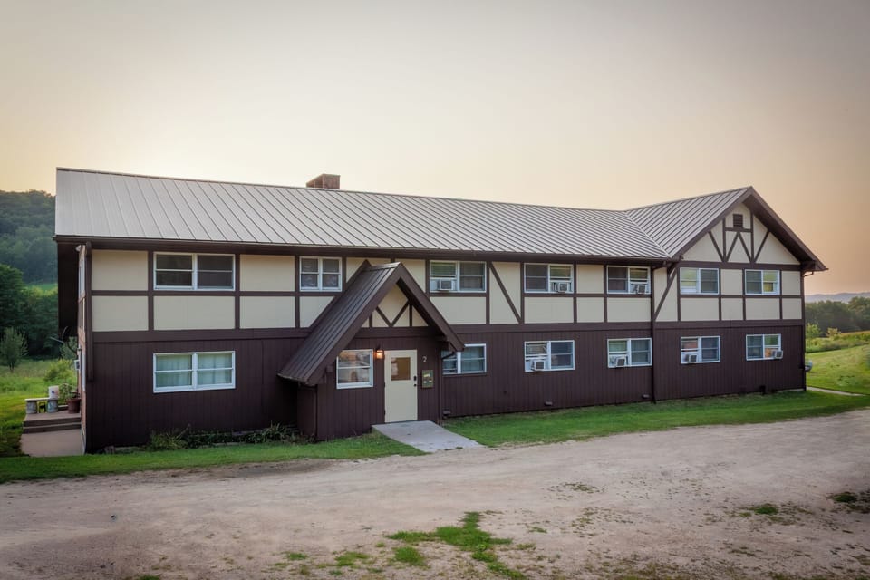 Historic charm meets peaceful countryside at River Valley Chateaux, nestled on 8 scenic acres in western Wisconsin's beautiful bluff country.