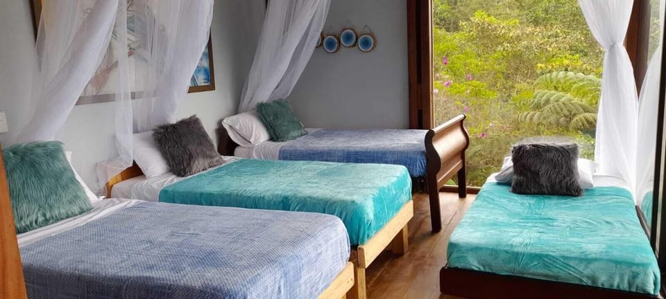 Comfort Cabin, Balcony, Mountain View